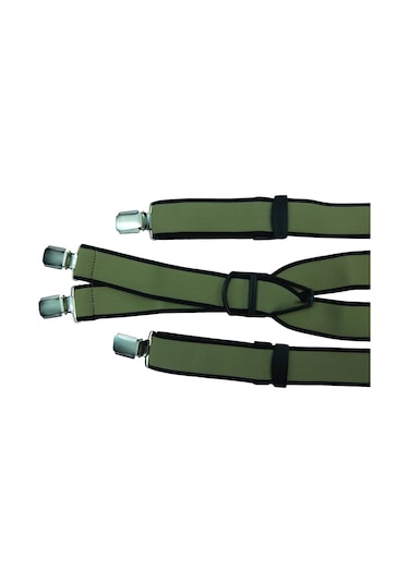 Bej Renkli Pantolon Askısı Dört Klipsli Bej