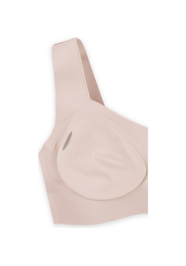 Balensiz Lazer Dikişsiz Çıkarılabilir Pedli Kalın Askılı Görünmez Sütyen Ten