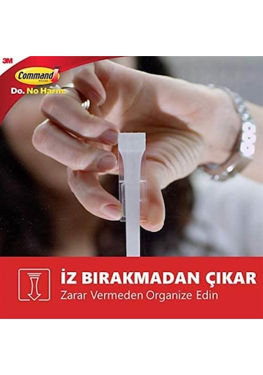 3m Command 17021p-cee Orta Boy Yedek Bant, Max 1,3 Kg 9 Orta Boy Cırt Bant