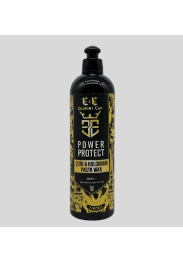 E&e Custom Car Power Protect Çizik Ve Hologram Pasta Wax 400 Ml