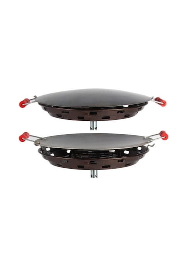 Portatif Tüplü Sac Kavurma Gözleme Ekmek Yufka Sacı 45Cm