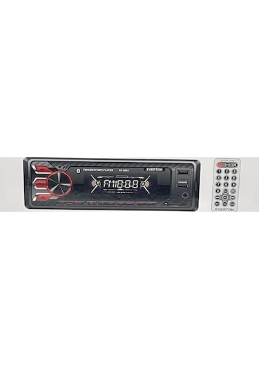 Everton Rt-2003 Çift Usb'Li Usb-Sd-Fm-Aux- Bluetooth Oto Teyp 4X5