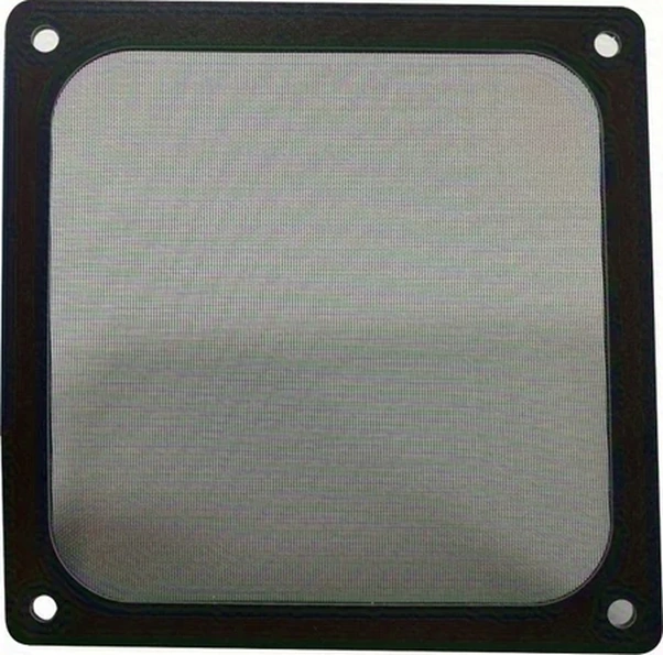 Dashanshop Siyah 120mm 4.72 İnç Bilgisayar Fan Koruması - Paslanmaz Çelik Toz Filtresi