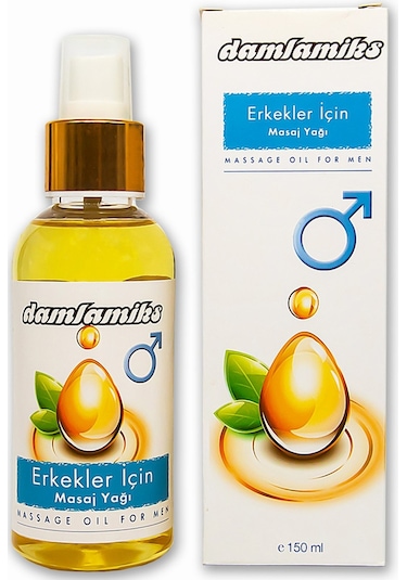 Damlamiks Erkekler için Masaj Yağı 150 ML