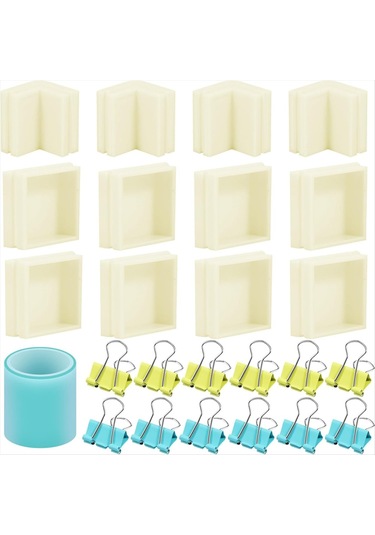 Gildedwill Silikon Kalıp Yapımı İçin Ayarlanabilir Kalıp Muhafazası, Kendin Yap Reçine Kalıpları, Mum Kalıpları, Sabun Kalıpları Yapımı İçin Muhafaza Çerçevesi Gildedwill Silikon Kalıp Yapımı İçin Ayarlanabilir Kalıp Muhafazası, Kendin Yap Reçine Kalıpları, Mum Kalıpları, Sabun Kalıpları Yapımı İçin Muhafaza Çerçevesi