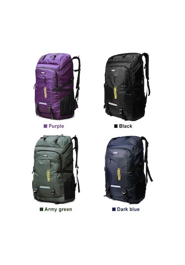 Ranyeek 80l Büyük Kapasiteli Su Geçirmez Sırt Çantası - Dağcılık, Kamp Ve Seyahat İçin Çok Renkli