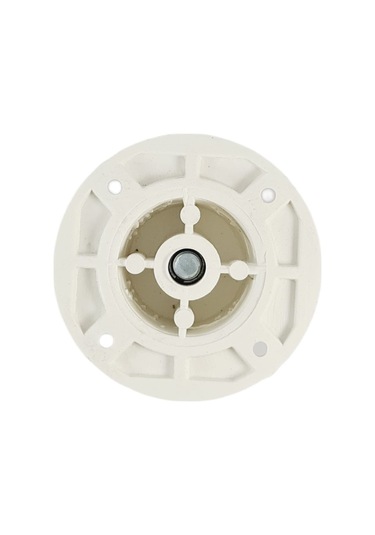 Plastik Beyaz Yuvarlak Ayak 50 Lik 12 Cm 4 Lü Mobilya Ayak Seti Siyah