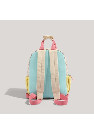 Jeehugo Kadın Çanta Kanvas Çift Askılı Portföy, Çilek Desenli Renkli Stili, Dayanıklı Hafif Günlük Kullanim İçin Geniş Depolama