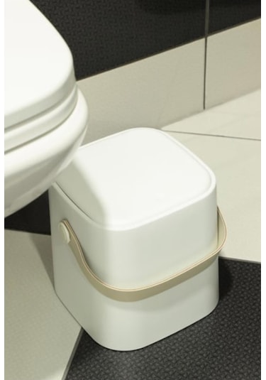 Sihirli Çöp Kovası 4 Lt Beyaz