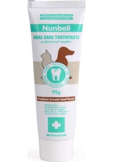 Nunbell Kedi & Köpek Diş Macunu Etli 95 Gr