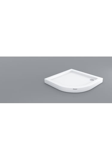 Shower 75X75 Oval Monoblok Duş Teknesi
