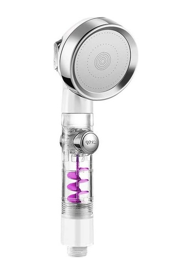 Ulzyvf 3 Modlu Turbo Fanlı Yüksek Basınçlı Banyo Duş Başlığı - Su Tasarruflu G1/2 Diğer