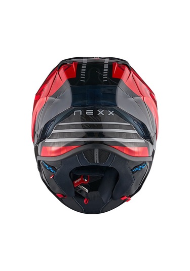 Nexx X.r3r Swırl Karbon Kırmızı Kask Kırmızı