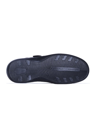 Moda Ayakkabı 215 Siyah-kahve Deri Yazlık Ayakkabı Kahverengi