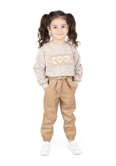 Best Kids Kız Çocuk Kuşaklı Pantolon 001