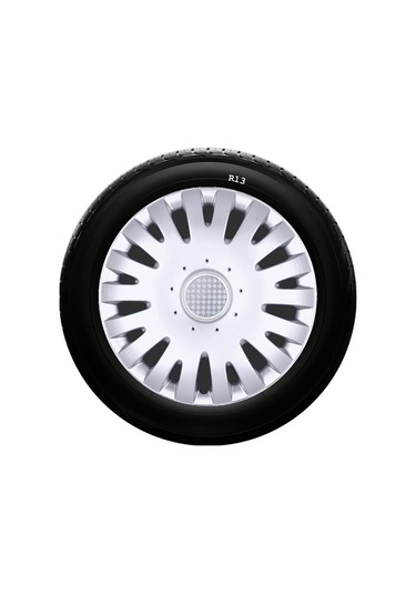 Kia Uyumlu 13 Inc Kırılmaz Sks Jant Kapağı 1 Takım 4 Adet No:108