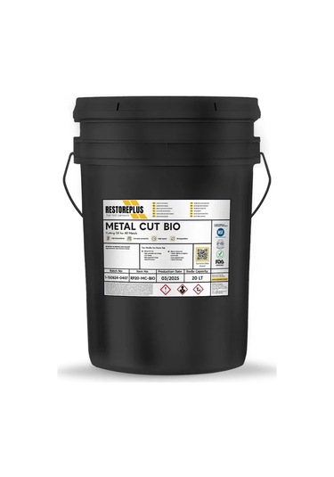Restoreplus Metal Cut Bor Suyla Karışabilen Mineral Bazlı Süt Emülsiyon 20 Lt