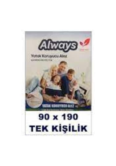 Always Tek Kişilik Yatak Koruyucu Alez 90X190