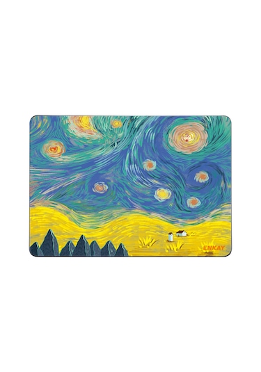 Macbook Pro 13" A2251/A2289/A2338 Desenli Koruyucu Laptop Kılıfı Alan