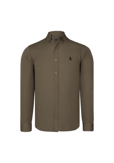 G925 Dewberry Erkek Gömlek-yeşil Yeşil