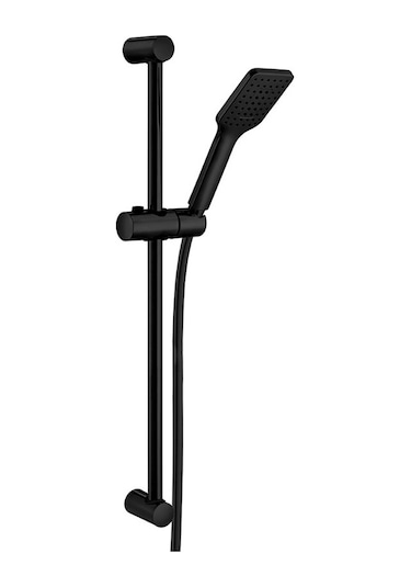 Eca Tiera Banyo Hareketli Sürgülü Duş Seti Üst Takımı Mat Siyah 102146075c1 Siyah