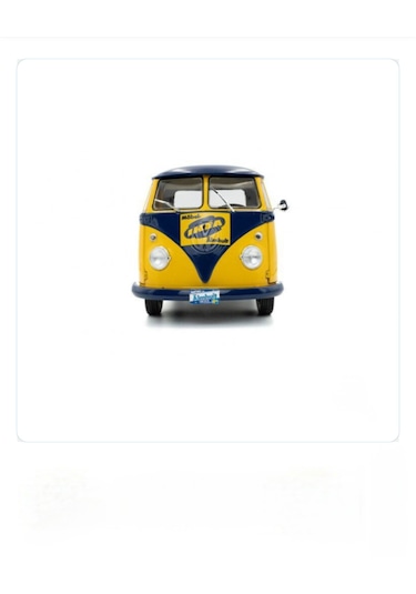 Solido 1:18 Volkswagen T1 1950 Pick-up İkea Dekalli Model Araba