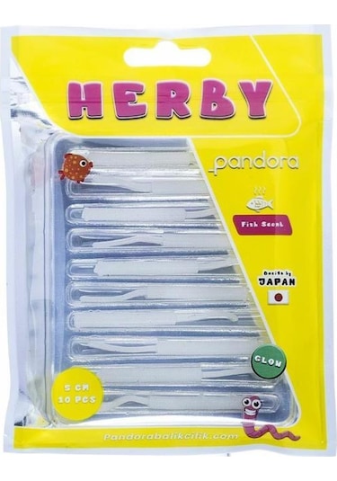 Pandora Herby Worm 5cm  Lrf Silikon Yem