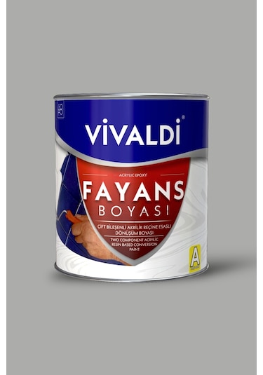 Fayans Boyası - Astar Ve Vernik Gerektirmeyen Boya - Sınırsız Renk 1 Kg 1 L