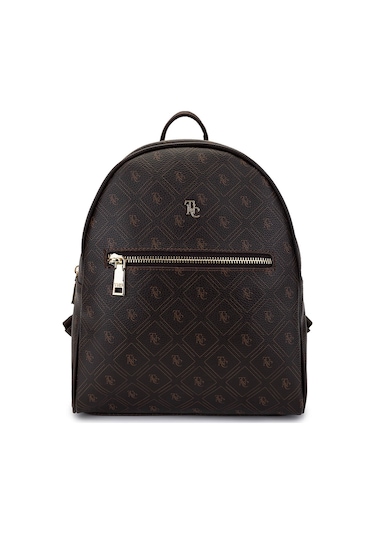 Tamer Tanca Kadın Vegan Kahverengi Sırt Çantası 743 2335 Bn Cnt Y25 Kahve Gfrj Kahverengi