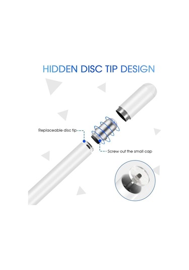 Schulzz Universal iPad Uyumlu Stylus Dokunmatik Tablet Kalem + Yedek Uç