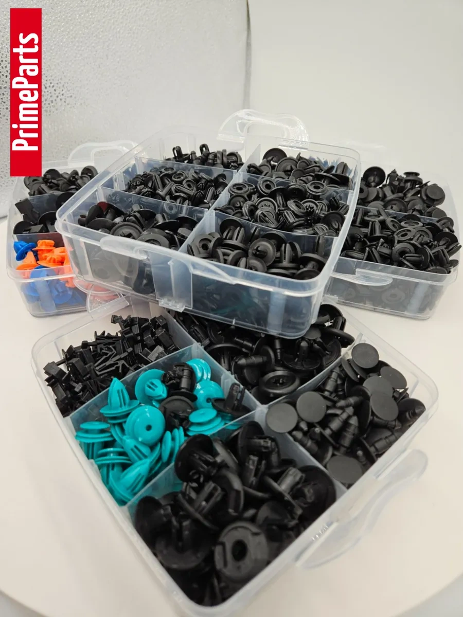 Primeparts Otomobil Klipsleri Seti 1000 Adet Plastik Evrensel 336233243