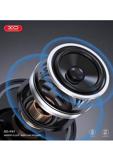 Çok Fonksiyonlu Akıllı Ayna Saat F41,bluetooth 5.3 Hoparlör,fm Radyo,alarm