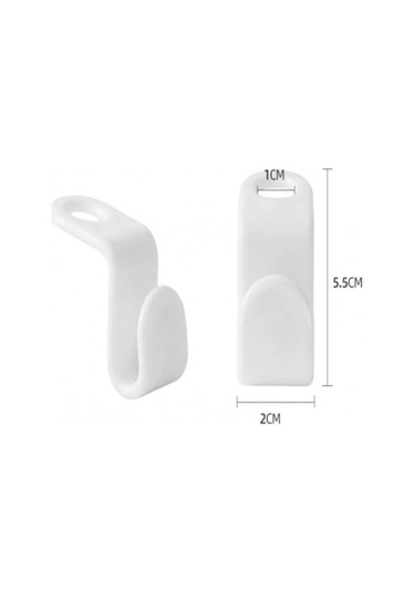 10 Adet Çok Amaçlı Askı Çoklayıcı Kancalar Kanca Askı Askı Kancas