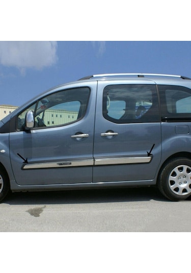 Citroen Berlingo Krom Yan Kapı Çıtası 2008 Üzeri Paslanmaz Çelik N11.12