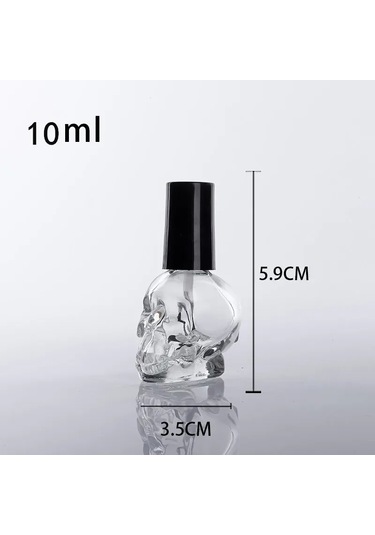 2ml5ml10ml15ml Oje Şişesi Tırnak Jel Boş Fırça İle Şişe Cam Boş Karıştırma Şişesi Tırnak Jel Boş Şişe Konteyner Lacivert Cam