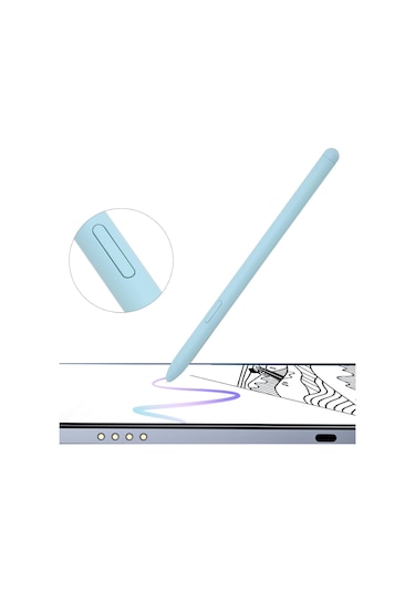 Samsung Galaxy Tab S6 Lite P610 P615 Uyumlu S Pen Dokunmatik Stylus Kalem Ve Yedek Uç