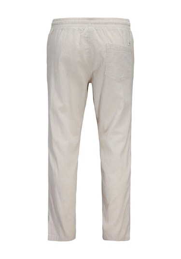 Jack & Jones Erkek Keten Karışımlı Jogger Pantolon - Ace Breeze Krem Jack & Jones Erkek Keten Karışımlı Jogger Pantolon - Ace Breeze Krem
