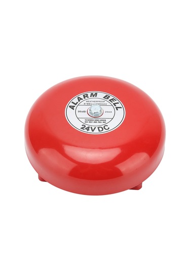 6 İnç Karbon Çelik İç Darbe Tipi Elektrikli Zil 95db Dc24v