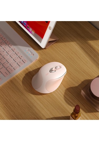 Inphıc M8 Şarj Edilebilir 2.4g Kablosuz Oyun Çalışma Mouse Şık Kızlar Sessiz Fareler