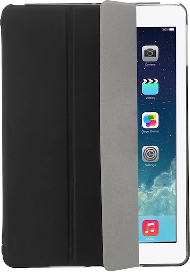 Ipad Uyumlu Air 2013 İçin Koruyucu Kılıf Darbeye Dayanıklı Kabuk Pu Deri Tablet Üç Katlı Stand Kapağı