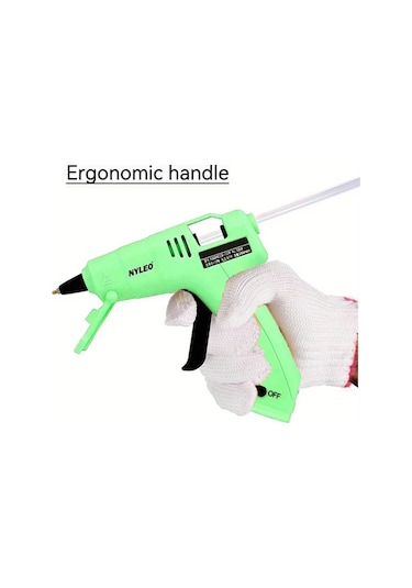 Honeybeeshop Kablosuz Sıcak Tutkal Tabancası Sarı Usb Şarj Edilebilir 30 Çubuk Plastik Tasarım Dıy El Sanatları