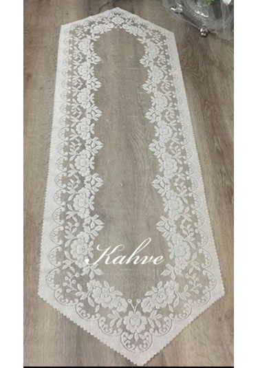 Örme Tül Runner 40x140 Cm