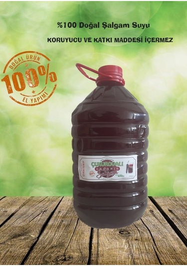 Çukurovalı Doğal Şalgam Suyu 5 L