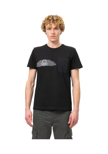 Benetton Erkek Tişört Bnt-m20436 Siyah