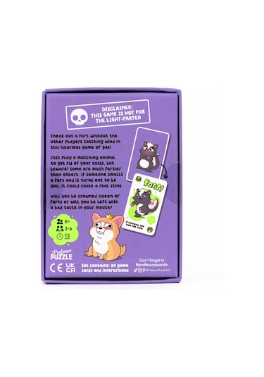 Professor Puzzle - Kart Oyunu - Queen Of Farts