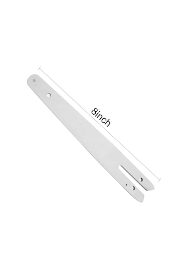 Wezone 8 İnç Metal Zincir Testere Rehber Plakası - Ahşap İşleme Ve Ev Dekorasyonu İçin Dayanıklı Tamir Parçası