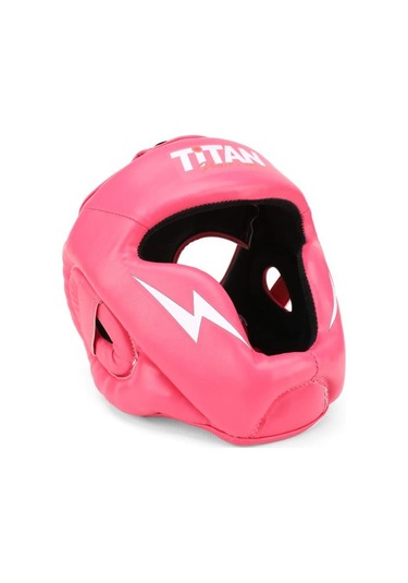 Titan Sport Yüz Korumalı Boks Kaskı , Pembe Model Çok Renkli