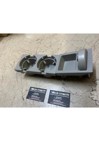 Bmw 3 Serisi E46 Orta Konsol Bardaklık Seti Gri