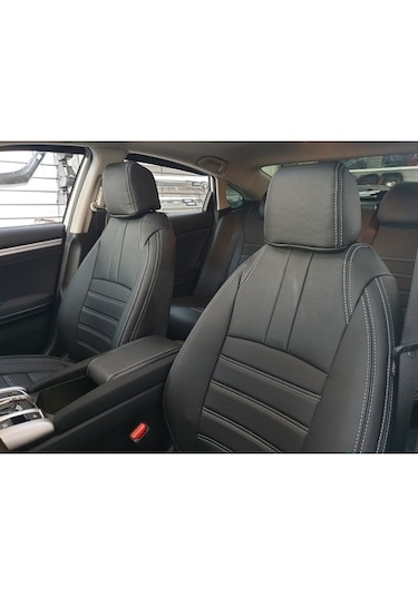 Honda Civic Araca Özel Deri Oto Koltuk Kılıfı (475086844)