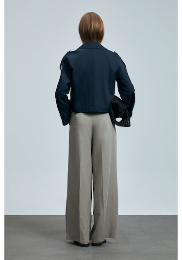 Lufian Carla Kadın Dış Giyim Lacivert Lacivert 121120009100200 Lacivert